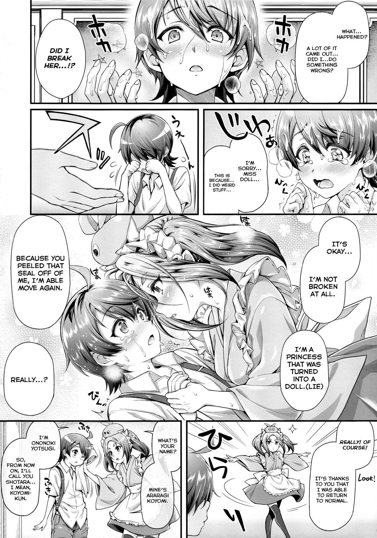 Hentai Manga Comic-Pachimonogatari Part 14: Yotsugi Success-Read-9